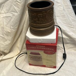 Ceramic Candle warmer crock